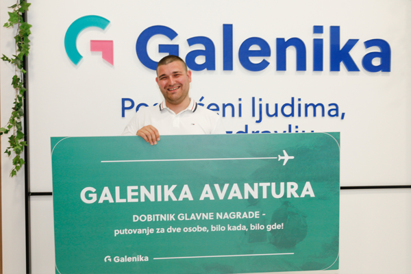 Upoznajte pobednika Galenika Avantura Lift Kviz specijala